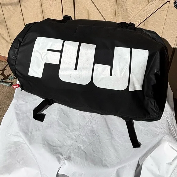 FUJI COMP CONVERTIBLE BACKPACK DUFFLE BLACK